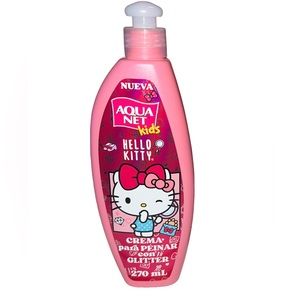Aqua Net Hello Kitty Hair Cream with Glitter